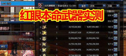 DNF70版本红眼最强装备搭配攻略（打造无敌红眼）
